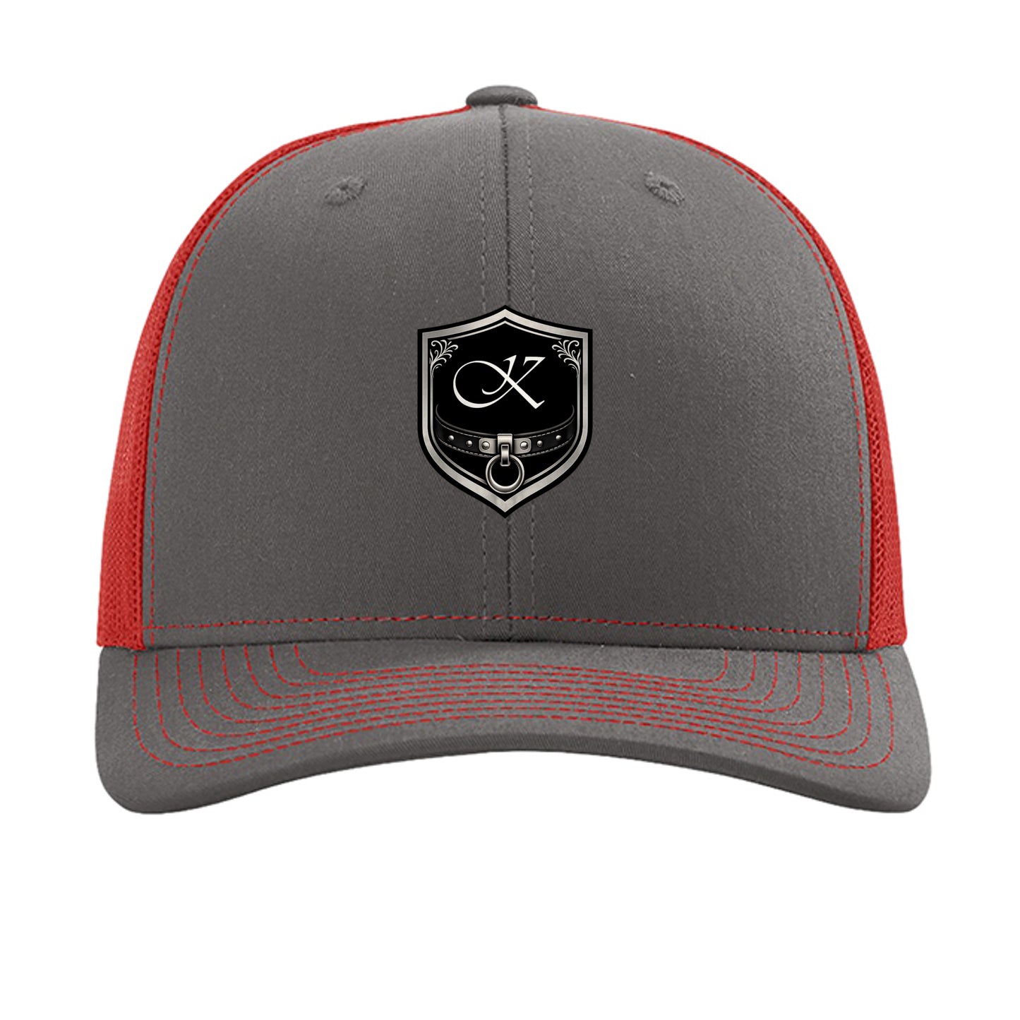 Charcoal/ Red - 112 - FRONT