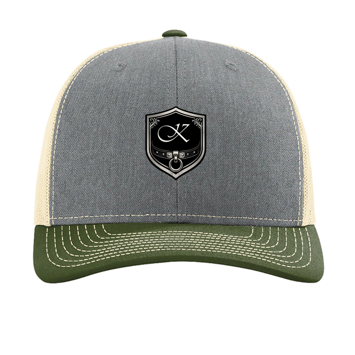 Heather Grey/ Birch/ Army Olive - 112 - FRONT