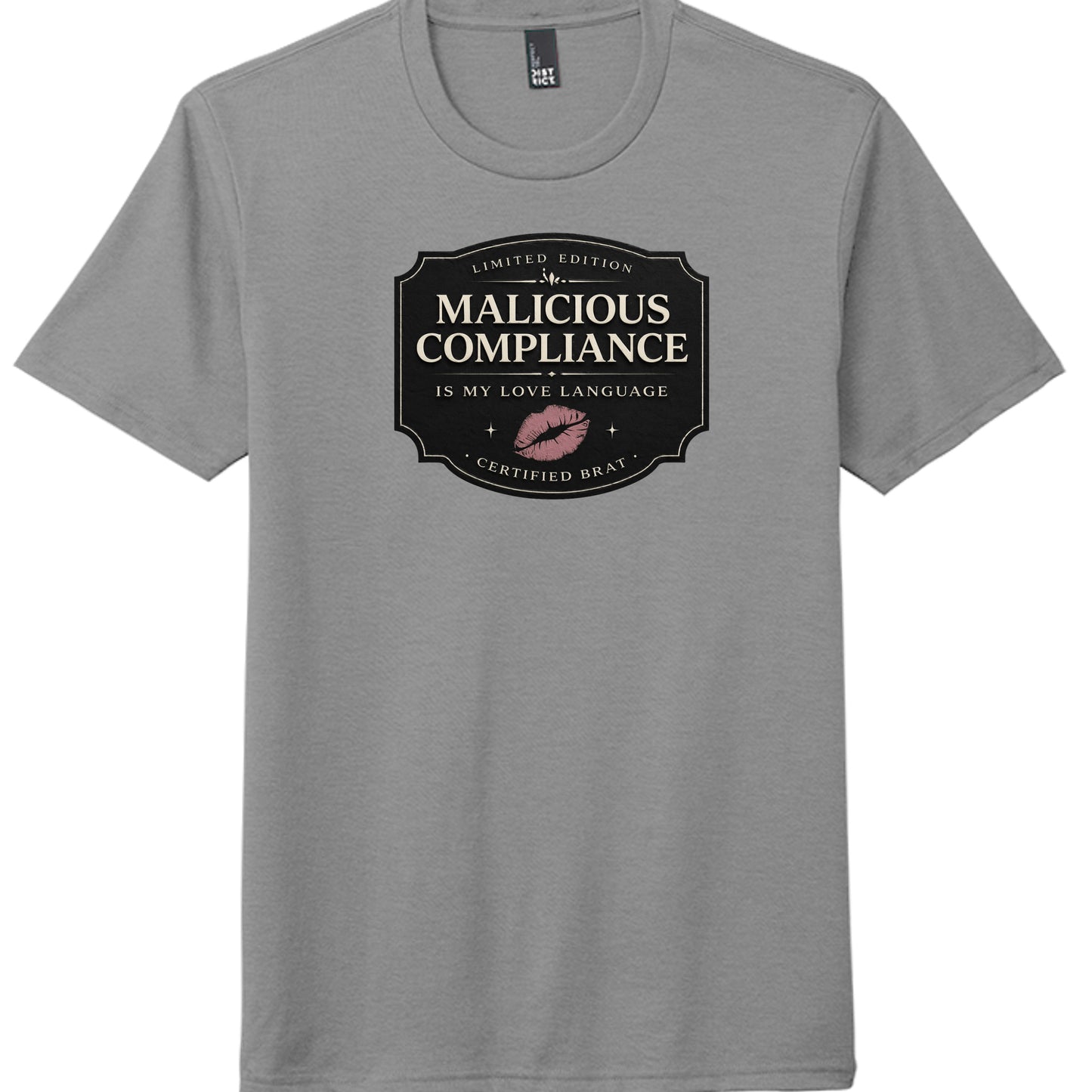 Heathered Grey - DM130 - FRONT