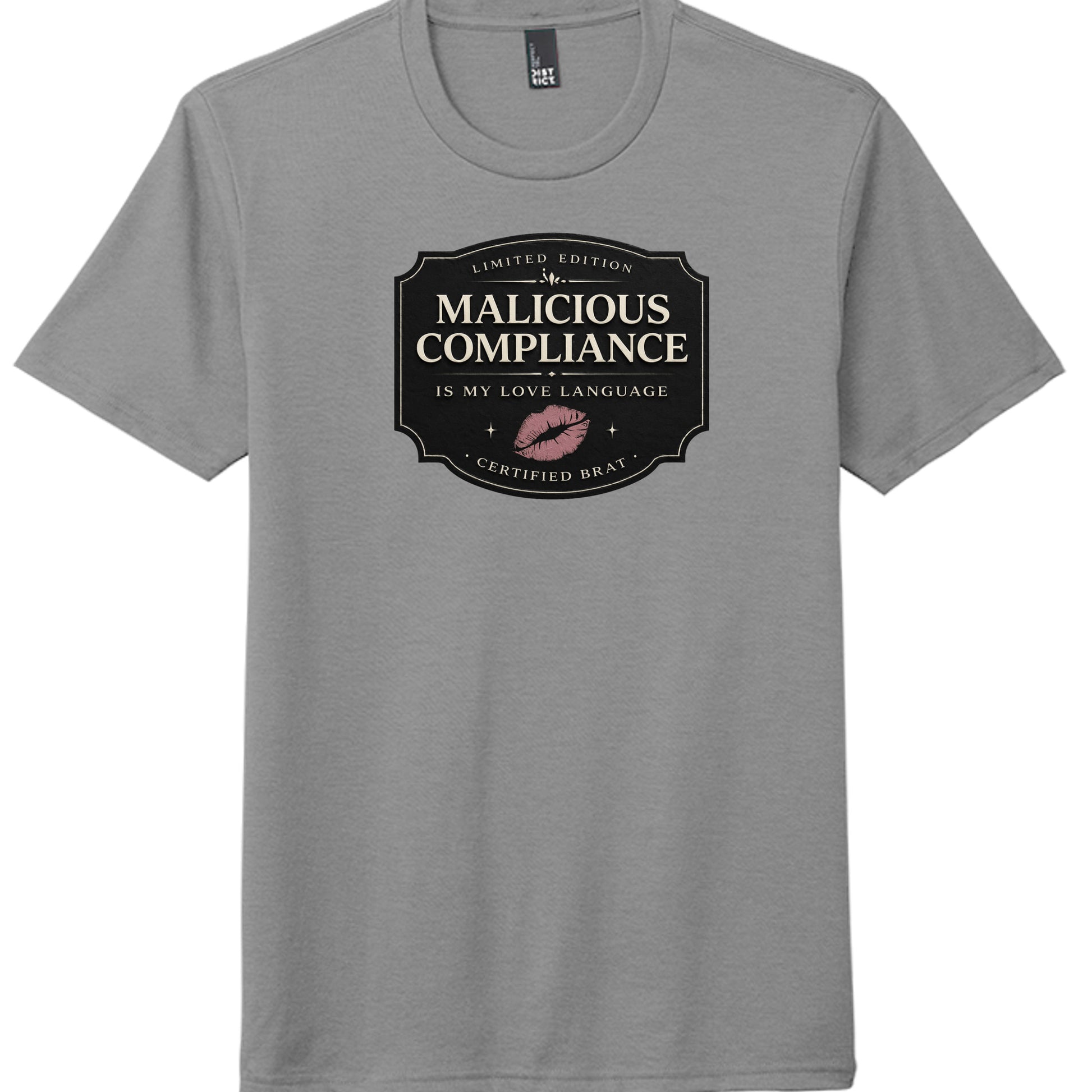 Heathered Grey - DM130 - FRONT